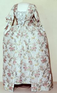 Vestido perteneciente a la esposa de Carl Linnaeus (1707-78)